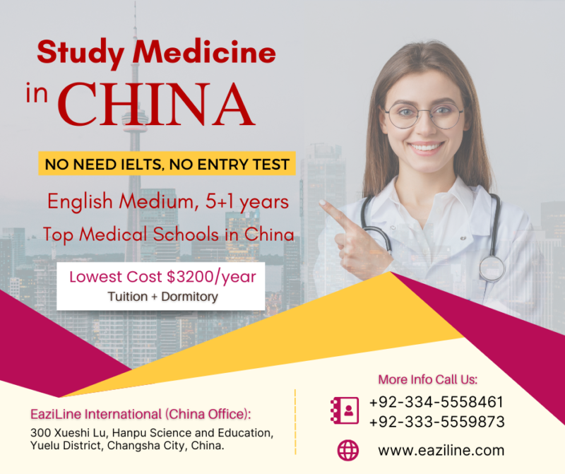 Study Clinical Medicine in China | Lowest Fee 2026-2027 – EAZILINE ...
