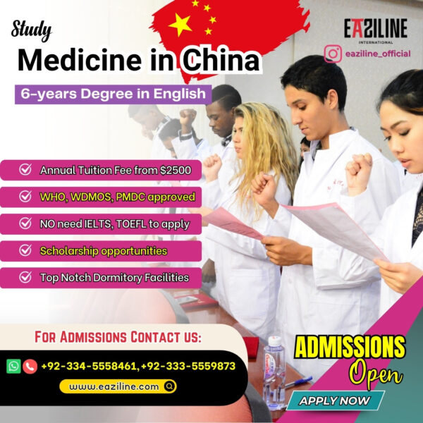 Study Medicine in China for International Students 2026 – EAZILINE ...